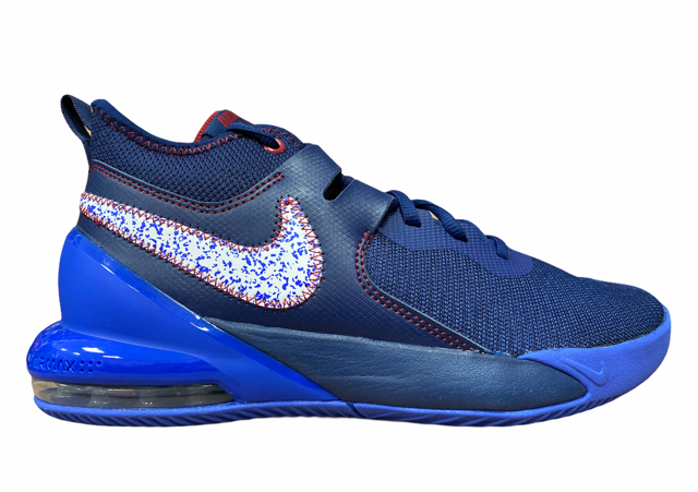 Nike scarpa da basket mid da uomo Air Max Impact CI1396 400 blu-bianco
