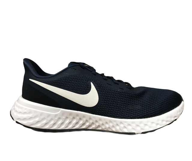 Nike scarpa da corsa da uomo Revolution 5 BQ3204 400 blu-bianco