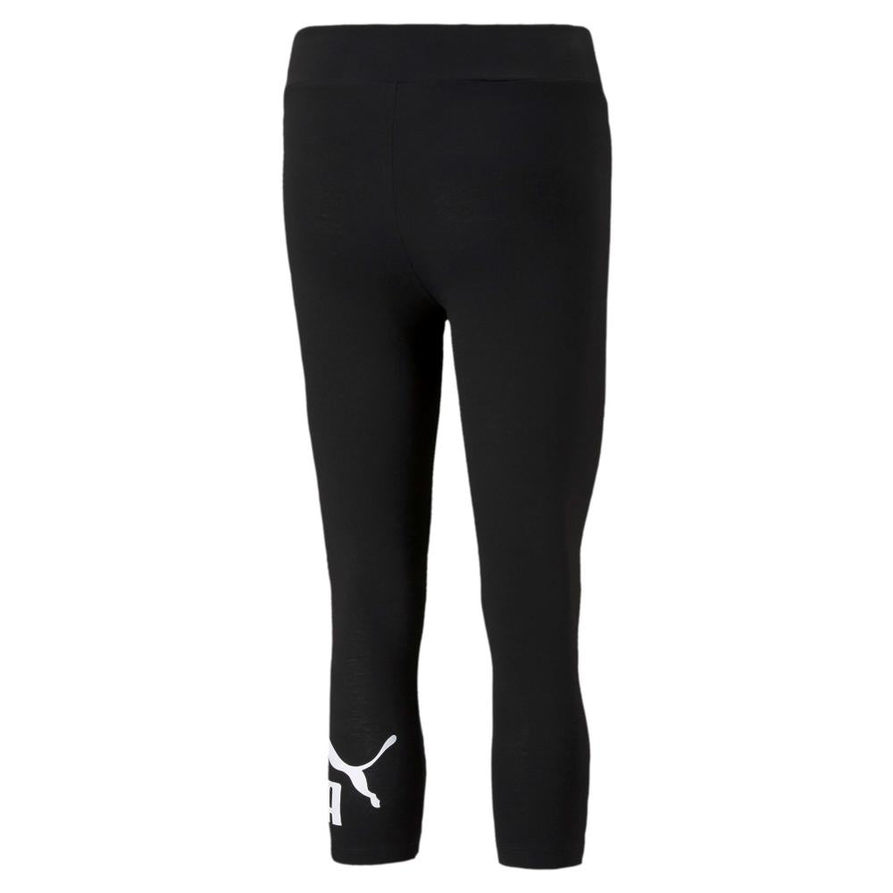 Puma pantalone sportivo da donna ESS 3/4 Logo Leggings 586828 01 black