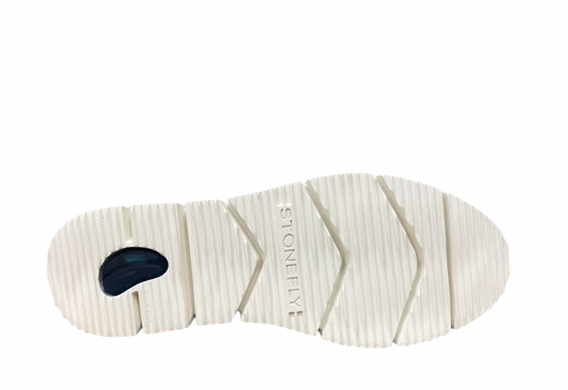 Stonefly scarpa casual in vernice da donna Elitte Lady 1 Naplack 213921 144 blu oceano