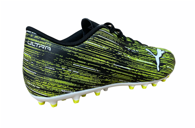 Puma scarpa da calcio-calcetto da uomo Ultra 4.2 MG 106356 02 nero-bianco-giallo