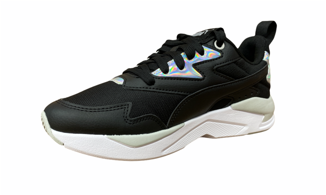 Puma scarpa sneakers da donna X-Ray Lite Metallic 368858 04 nero bianco viola