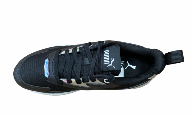 Puma scarpa sneakers da donna X-Ray Lite Metallic 368858 04 nero bianco viola