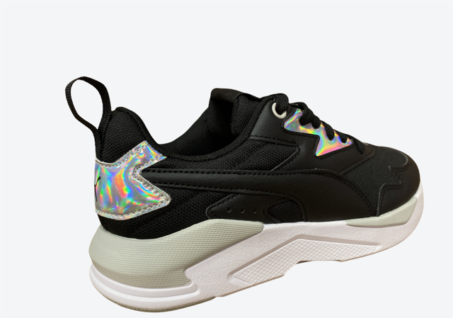 Puma scarpa sneakers da donna X-Ray Lite Metallic 368858 04 nero bianco viola