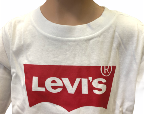 Levi's Kids Maglietta manica corta da ragazza LIGHT BRIGHT TOP 3E0220 001 bianco
