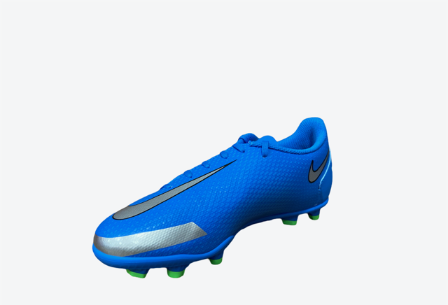 Nike scarpa da calcio da ragazzo Phantom GT Club FG/MG CK8479 400 blu-argento