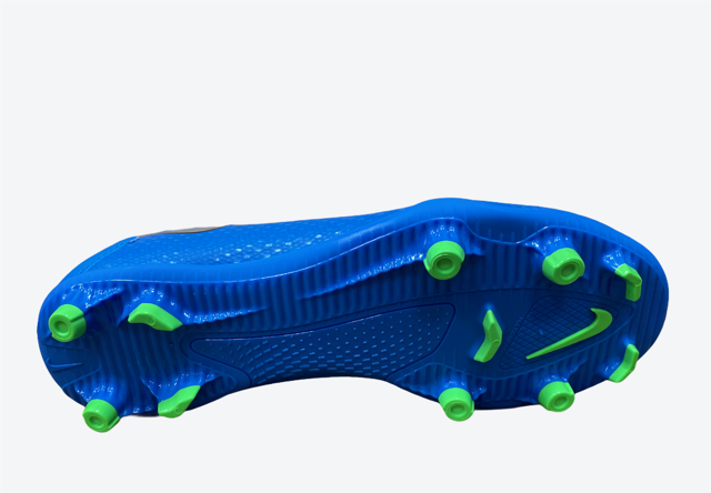 Nike scarpa da calcio Phantom GT Club DF FG/MG Jr CW6727 400 azzurro argento