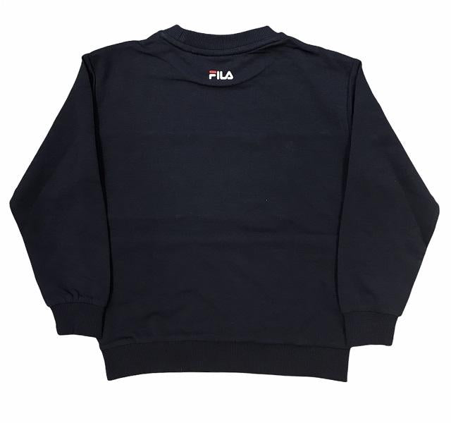 Fila felpa girocollo da bambino 689752 G06 blu