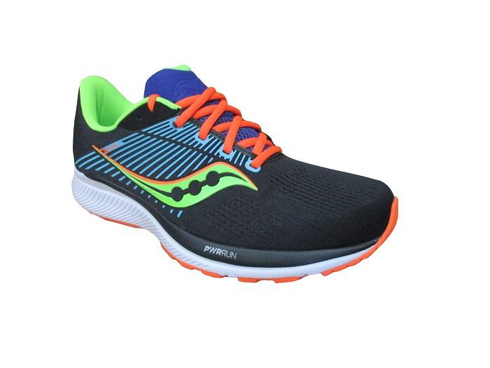 Saucony scarpa da corsa da uomo Guide 14 S20654 25 nero verde