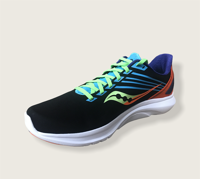 Saucony scarpa da corsa da uomo Kinvara 12 S20619 25 nero verde azzurro