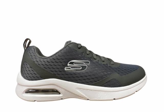 Skechers sneakers da bambino e ragazzo Microspec Max 403774L/CHAR grigio