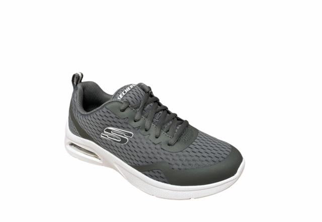 Skechers sneakers da bambino e ragazzo Microspec Max 403774L/CHAR grigio