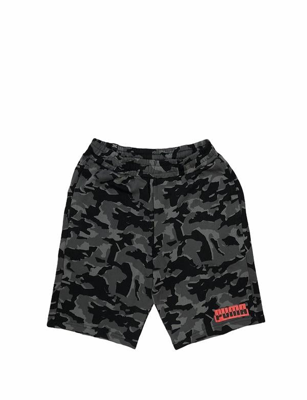Puma pantaloncino sportivo in cotone da uomo Core Camo AOP 531501 01 mimetico