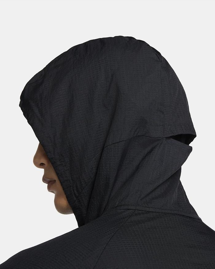 Nike felpa con cappuccio e cerniera intera Essential CU5358-010 nero argento