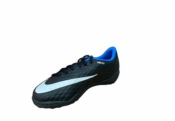 Nike scarpa da calcetto da ragazzo Hypervenomx Phelon III 852598 002 nero-bianco