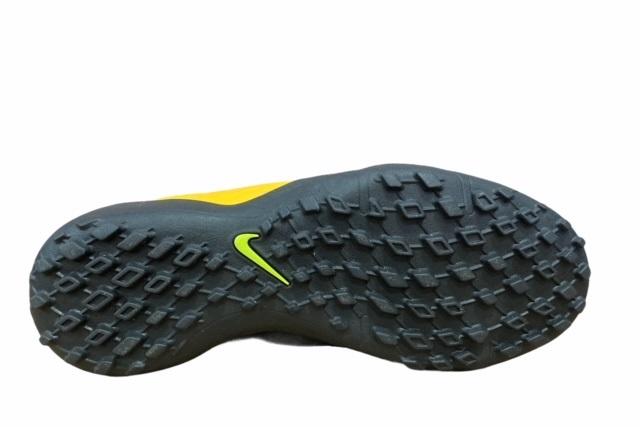 Nike scarpa da calcetto da ragazzo Jr Hypervenomx Phelon III TF 852598 801 arancione-nero
