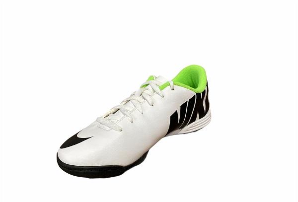 Nike scarpa da calcetto da ragazzo JR Mercurial Vortex Tf 573875 103 bianco