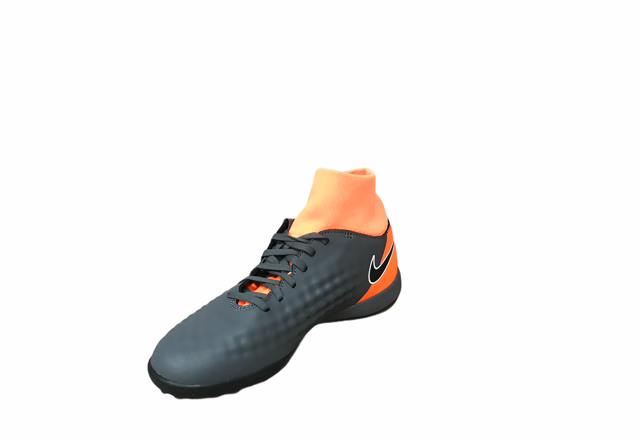 Nike scarpa da calcetto da ragazzo Obrax 2 Academy DF Tf AH7318 080 grigio nero arancio