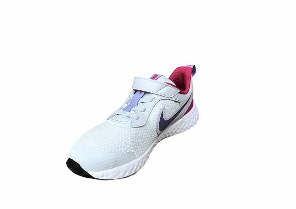 Nike scarpa da ginnastica da bambina Revolution 5 PSV BQ5672 018 grigio-viola