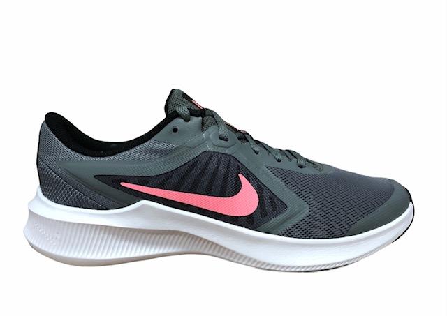 Nike Scarpa da ginnastica da ragazza Downshifter 10 CJ2066 008 grigio fumo-rosa