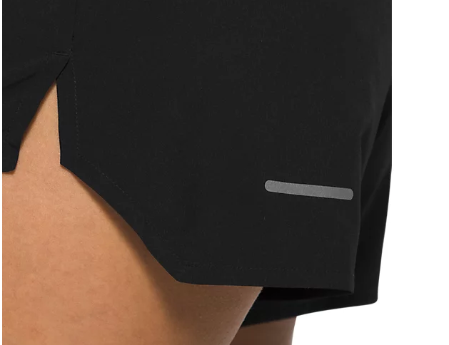 Asics pantaloncino da donna da corsa Road 3 2012A835 001 nero