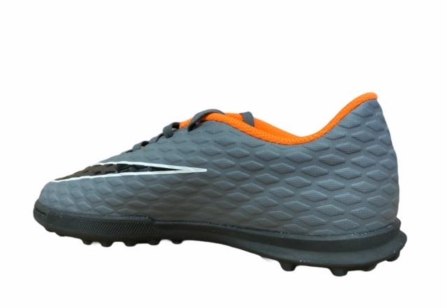 Nike scarpa da calcetto Phantomx 3 Club TF AH7298 081 grigio-arancio