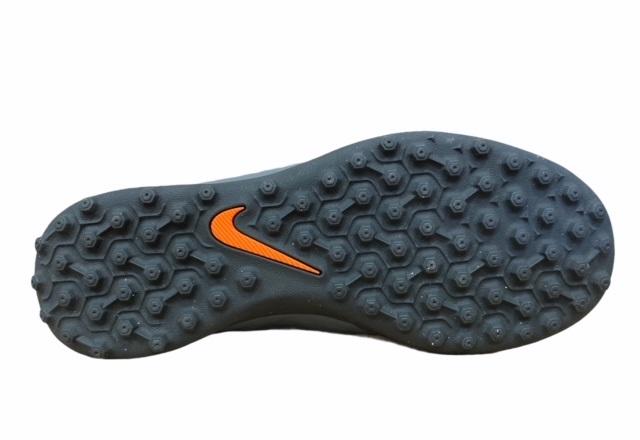 Nike scarpa da calcetto Phantomx 3 Club TF AH7298 081 grigio-arancio