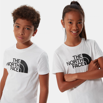 The North Face Boys S/S Easy Tee NF00A3P7LA91 white