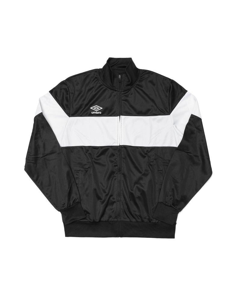 Umbro Tuta sportiva da uomo in poliestere RAP00271B nero-bianco