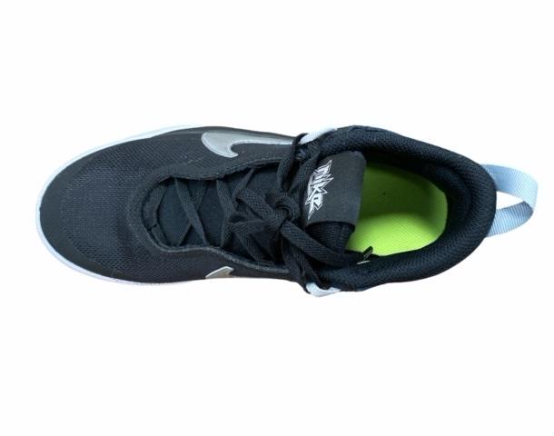 Nike scarpa da pallacanestro da ragazzo Team Hustle D 10 CW6735 004 nero-argento