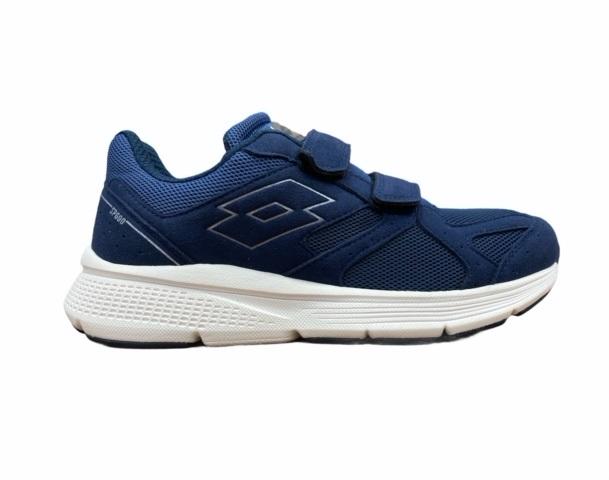 Lotto scarpa da corsa con lo strappo da uomo Speedride 601 IX S 215682 1L9 blu-argento