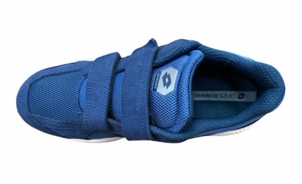 Lotto scarpa da corsa con lo strappo da uomo Speedride 601 IX S 215682 1L9 blu-argento