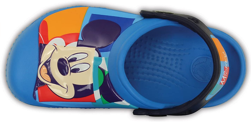Crocs sandalo sabot da bambino Creative Mickey™ Jet Set Clog 202693-4DG blu oceano