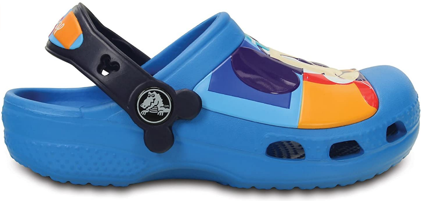 Crocs sandalo sabot da bambino Creative Mickey™ Jet Set Clog 202693-4DG blu oceano