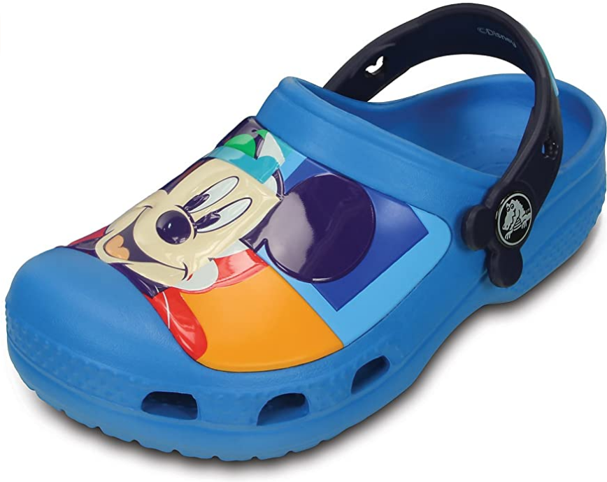 Crocs sandalo sabot da bambino Creative Mickey™ Jet Set Clog 202693-4DG blu oceano