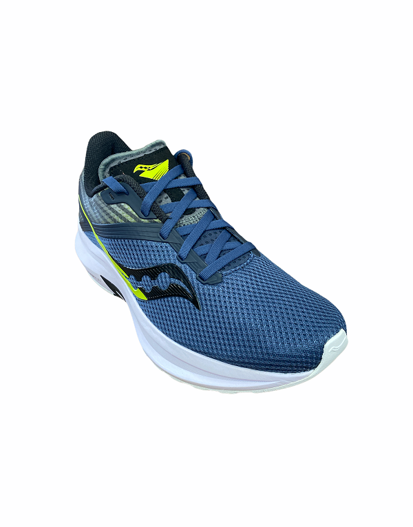 Saucony scarpa da corsa da uomo Axon S20657-55 blu-nero