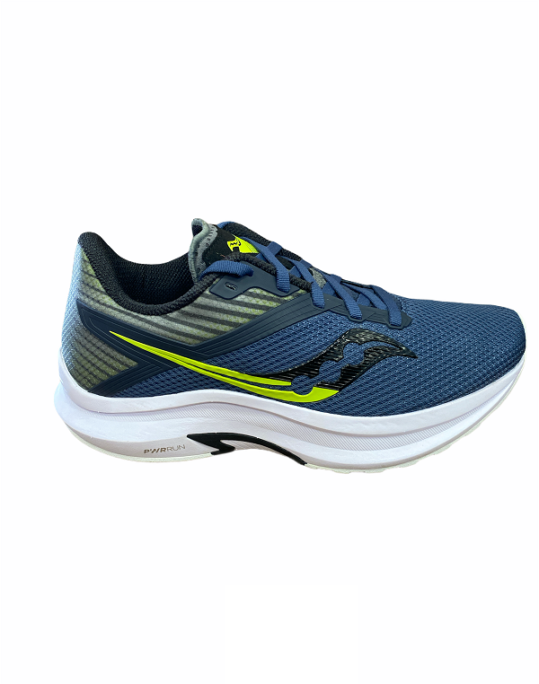 Saucony scarpa da corsa da uomo Axon S20657-55 blu-nero