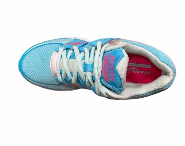 Saucony scarpa da corsa da ragazzi Zealot SY53672 turchese argento corallo