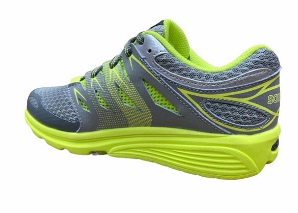 Saucony scarpa da corsa da ragazzo Zealot 2 SY55518 grigio verde