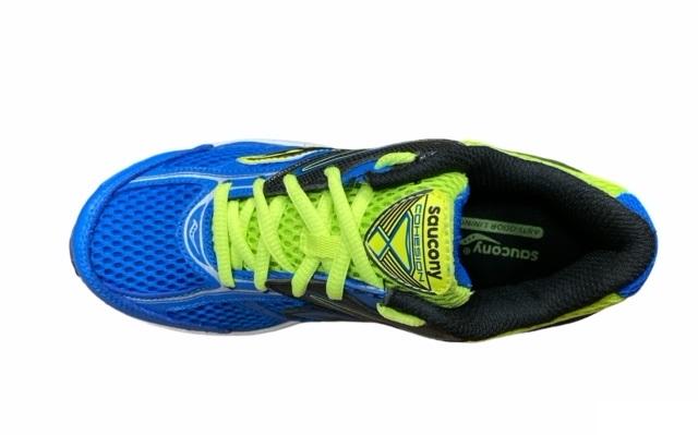 Saucony scarpa da corsa da bambino Cohesion 8bl/ctrn/bk SY53191 azzurro