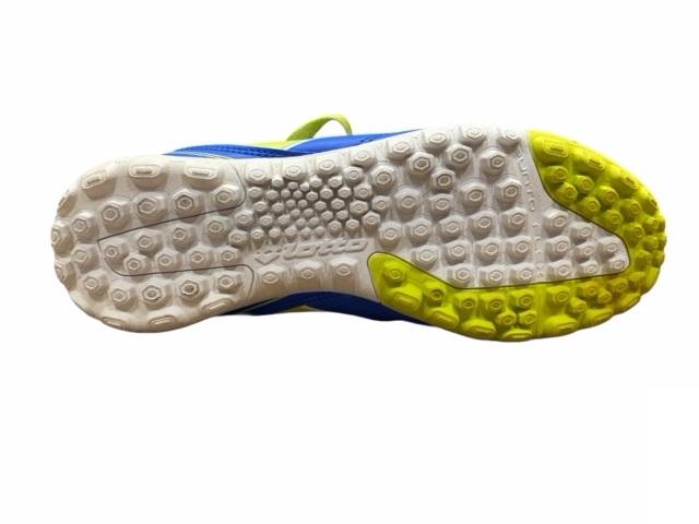 Lotto scarpa da calcetto da uomo Spider VIII TF R0281 blu-giallo