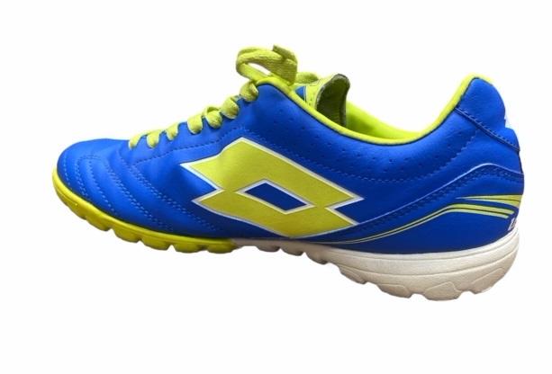 Lotto scarpa da calcetto da uomo Spider VIII TF R0281 blu-giallo