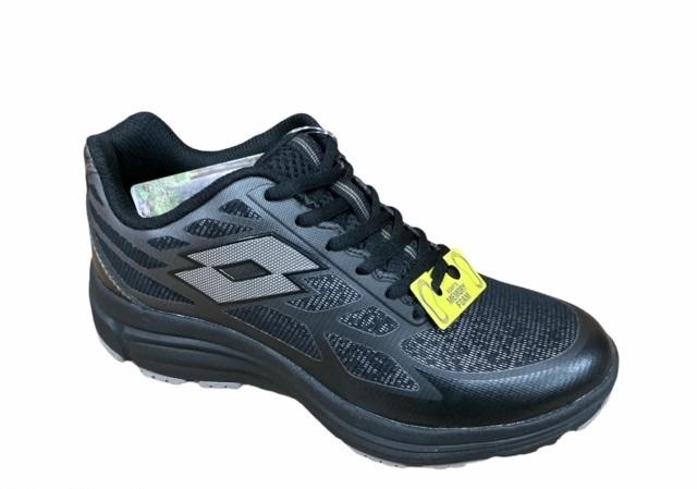 Lotto scarpa da ginnastica da donna Fox Ride AMF S4531 nero-grigio titanio