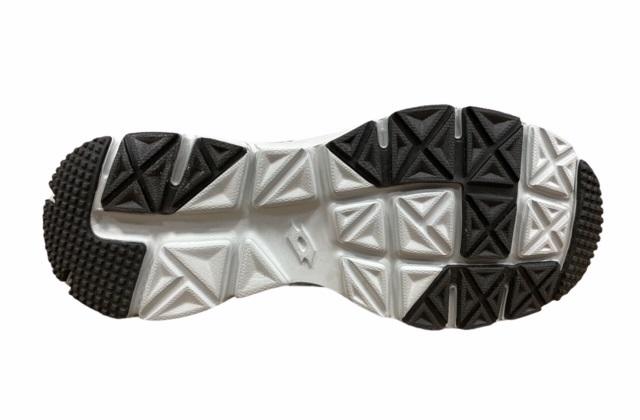 Lotto scarpa da ginnastica da donna Superlight One S7634 nero-argento