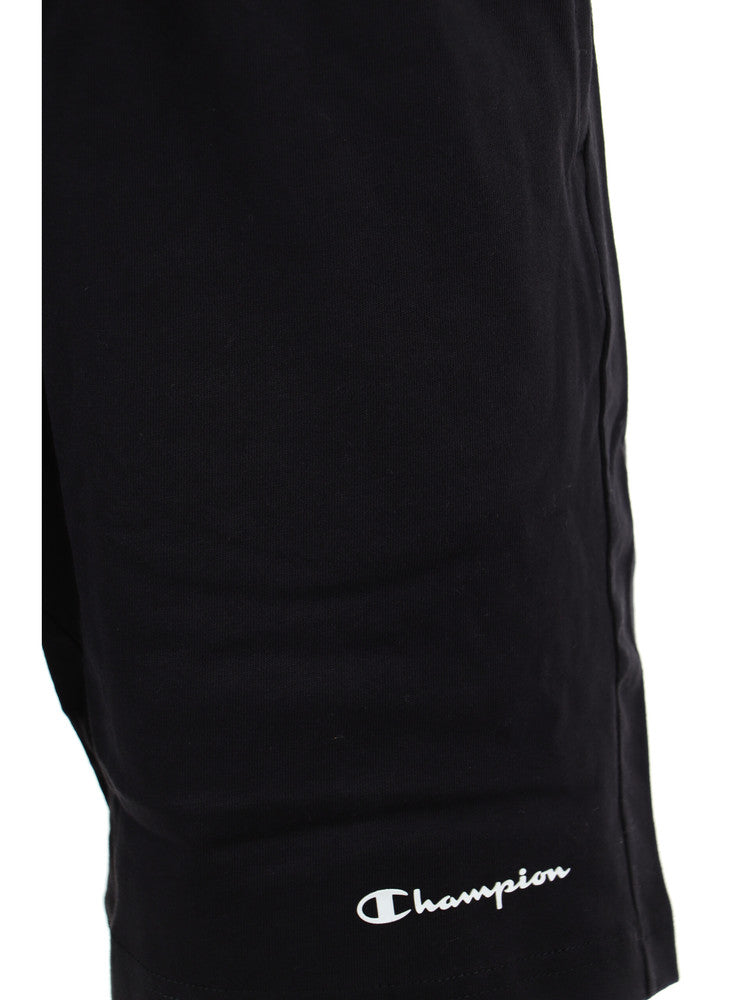 Champion pantaloncino da uomo in cotone leggero Legacy Authentic Jersey 217441 KK001 NBK black