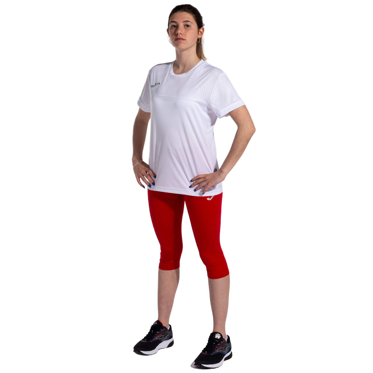 Joma T-shirt sportiva da donna Montreal 901644.200 white