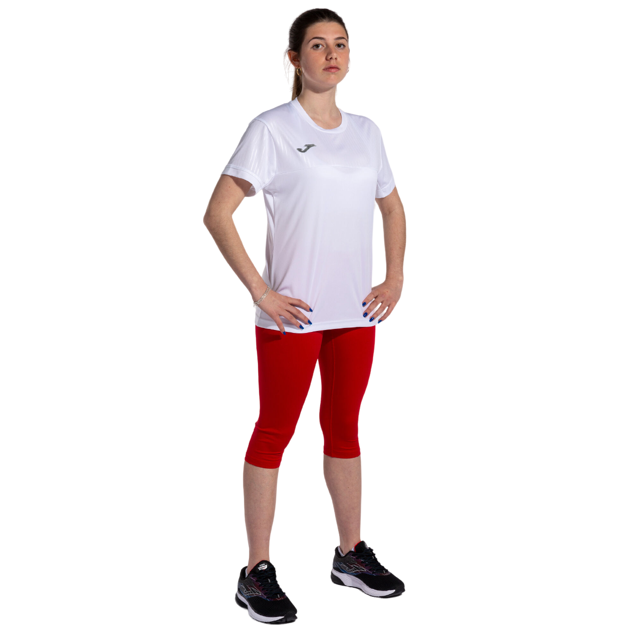 Joma T-shirt sportiva da donna Montreal 901644.200 white