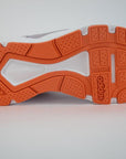 Sneakers Adidas Chaos EF1061 da ragazza, colorazione bianca, design moderno, vista battistrada antiscivolo