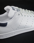 Suola in gomma Adidas Originals Stan Smith M20325 bianco blu scritta adidas e trifoglio