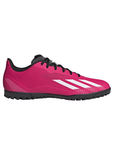 Adidas scarpa da calcetto unisex X Speedportal.4 TF GZ2445 rosa shock- bianco-nero